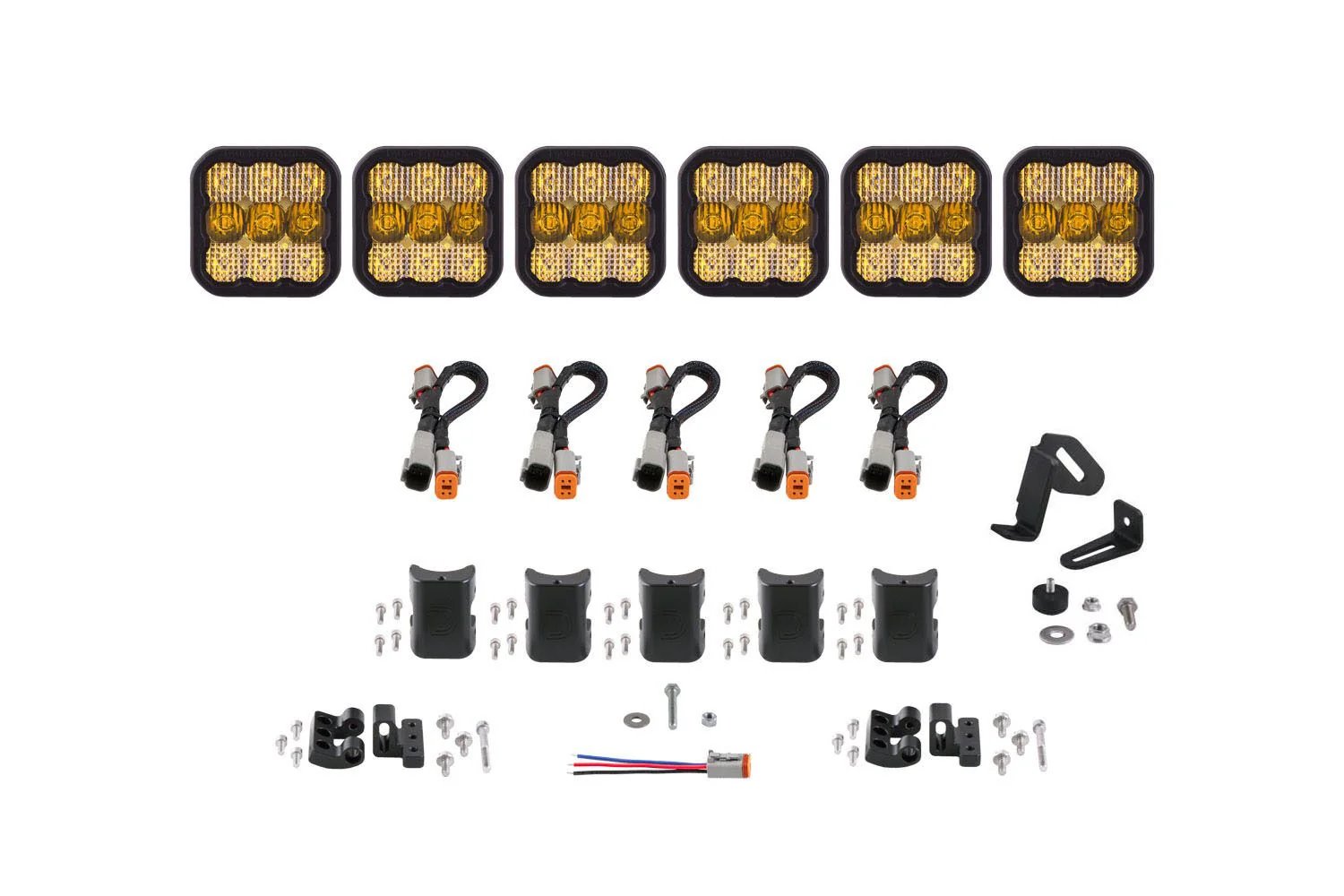 Diode Dynamics SS5 CrossLink 6-Pod LED Light Bar - Image 4