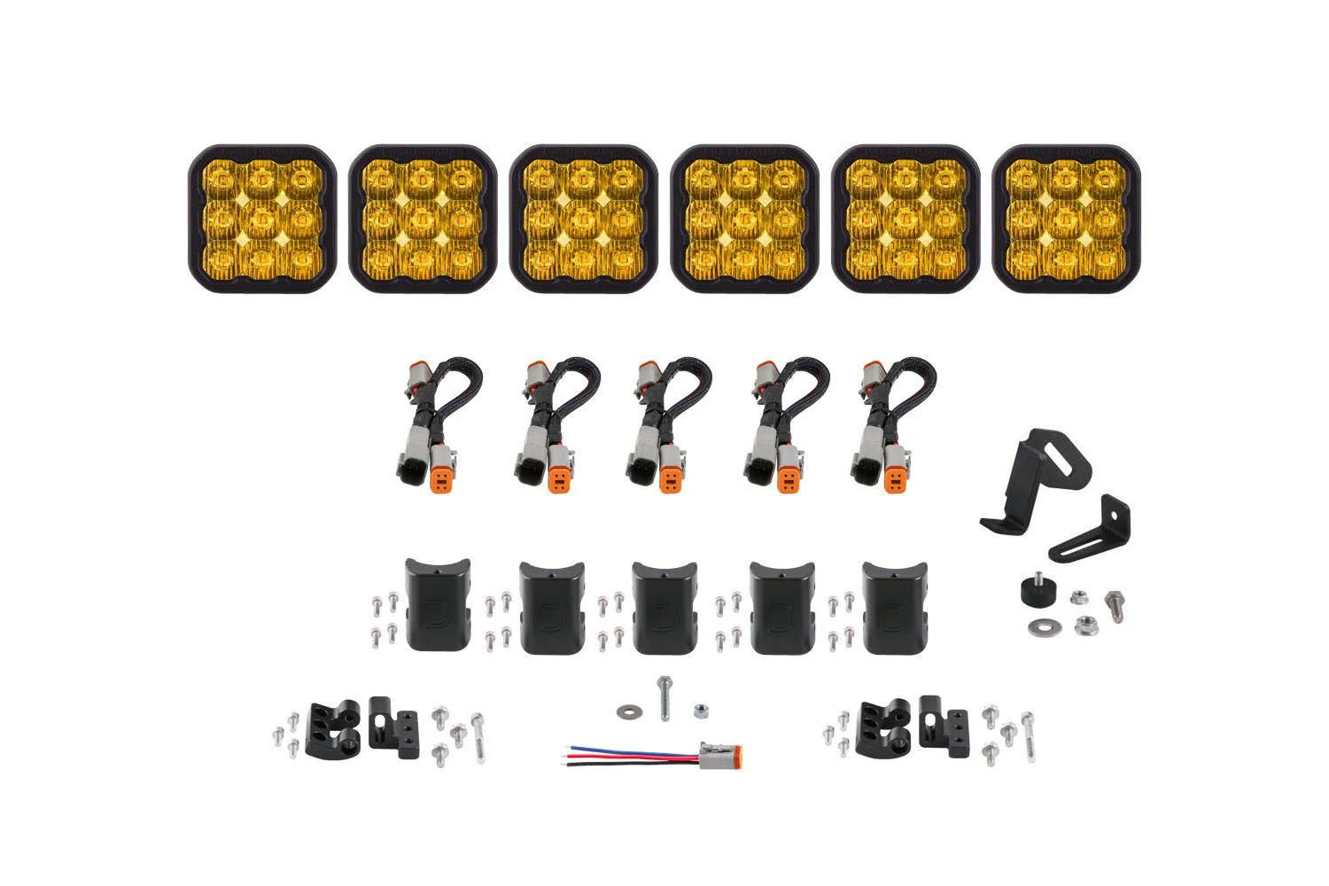 Diode Dynamics SS5 CrossLink 6-Pod LED Light Bar - Image 5
