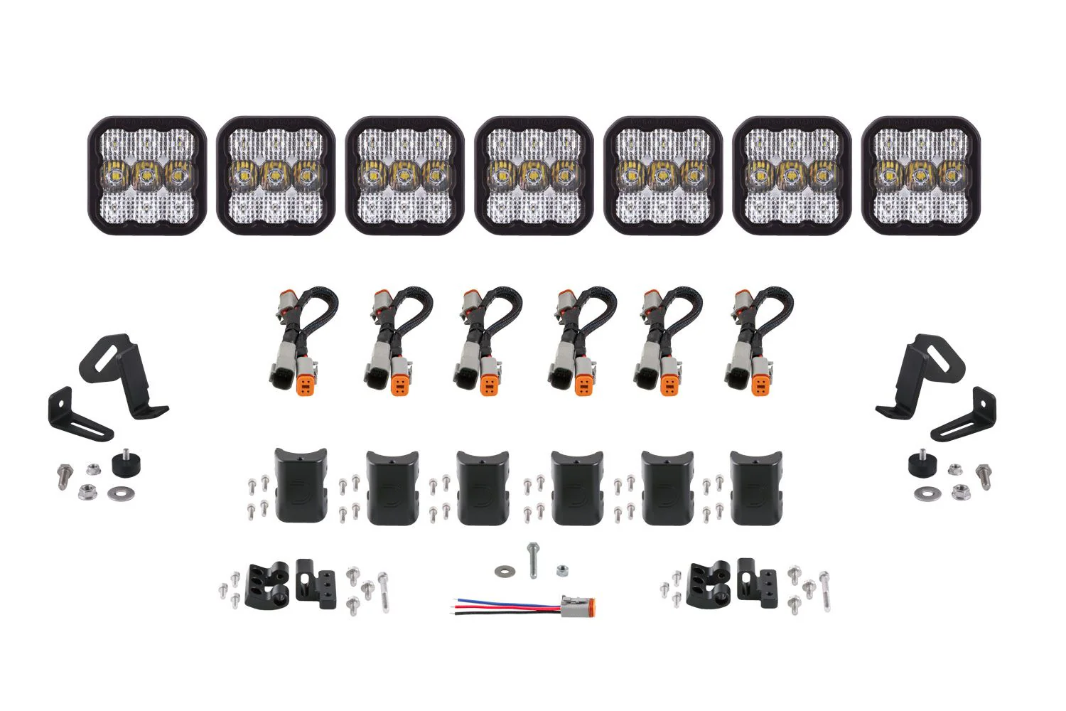 Diode Dynamics SS5 CrossLink 7-Pod LED Light Bar - Image 3