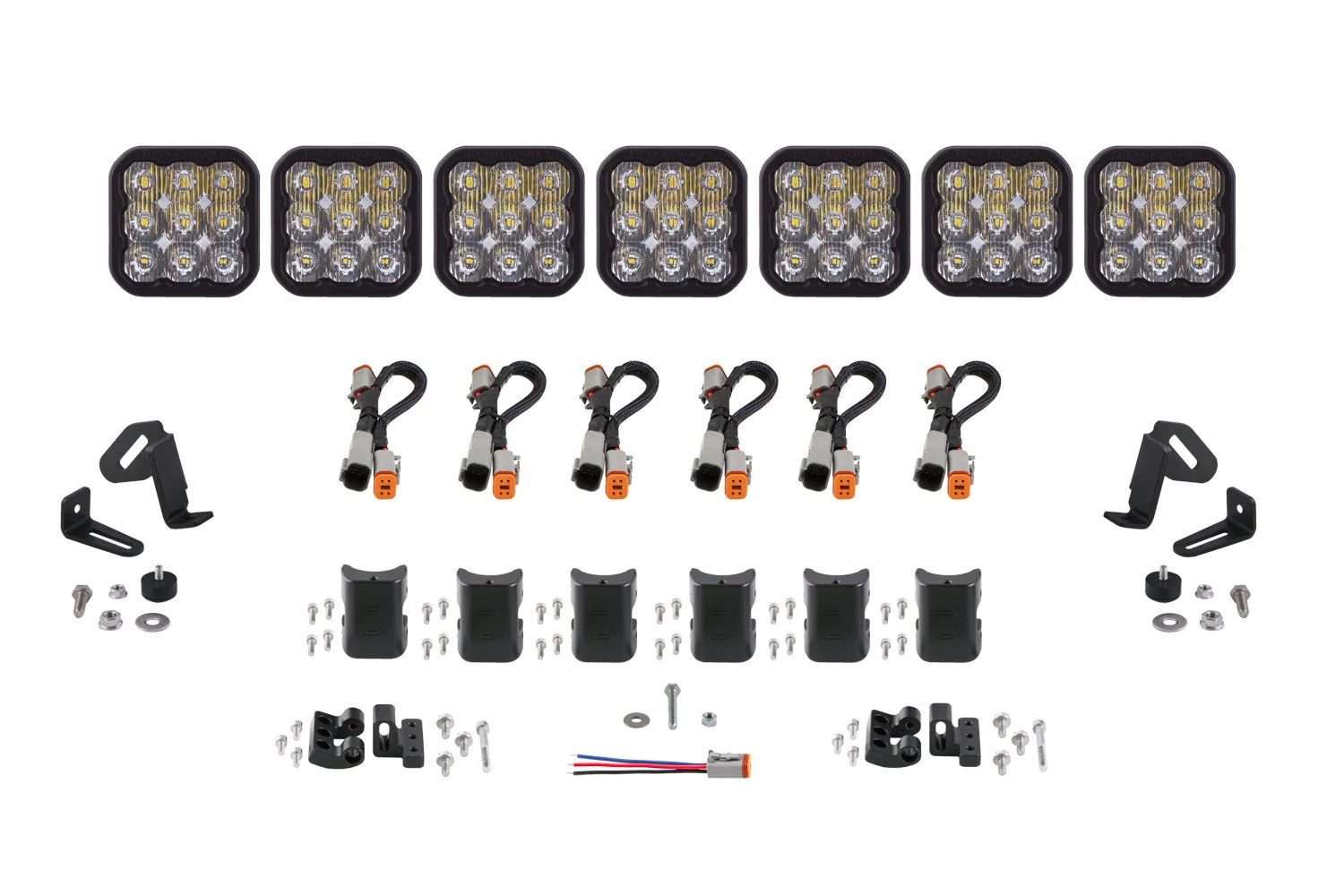 Diode Dynamics SS5 CrossLink 7-Pod LED Light Bar - Image 9