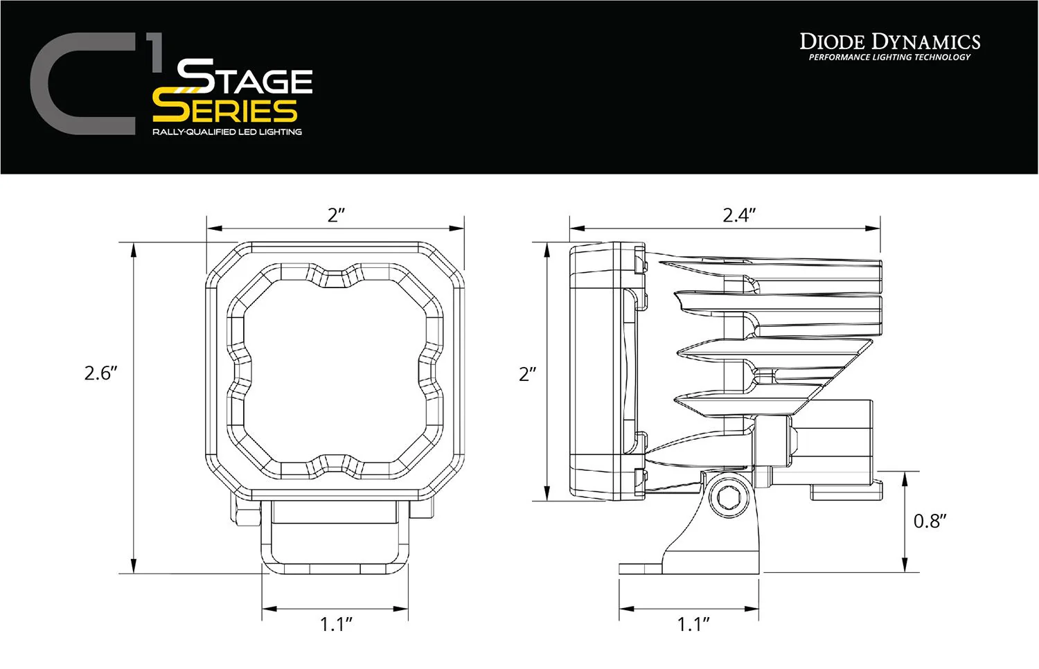Diode Dynamics SSC1 Pro Pods - Image 9