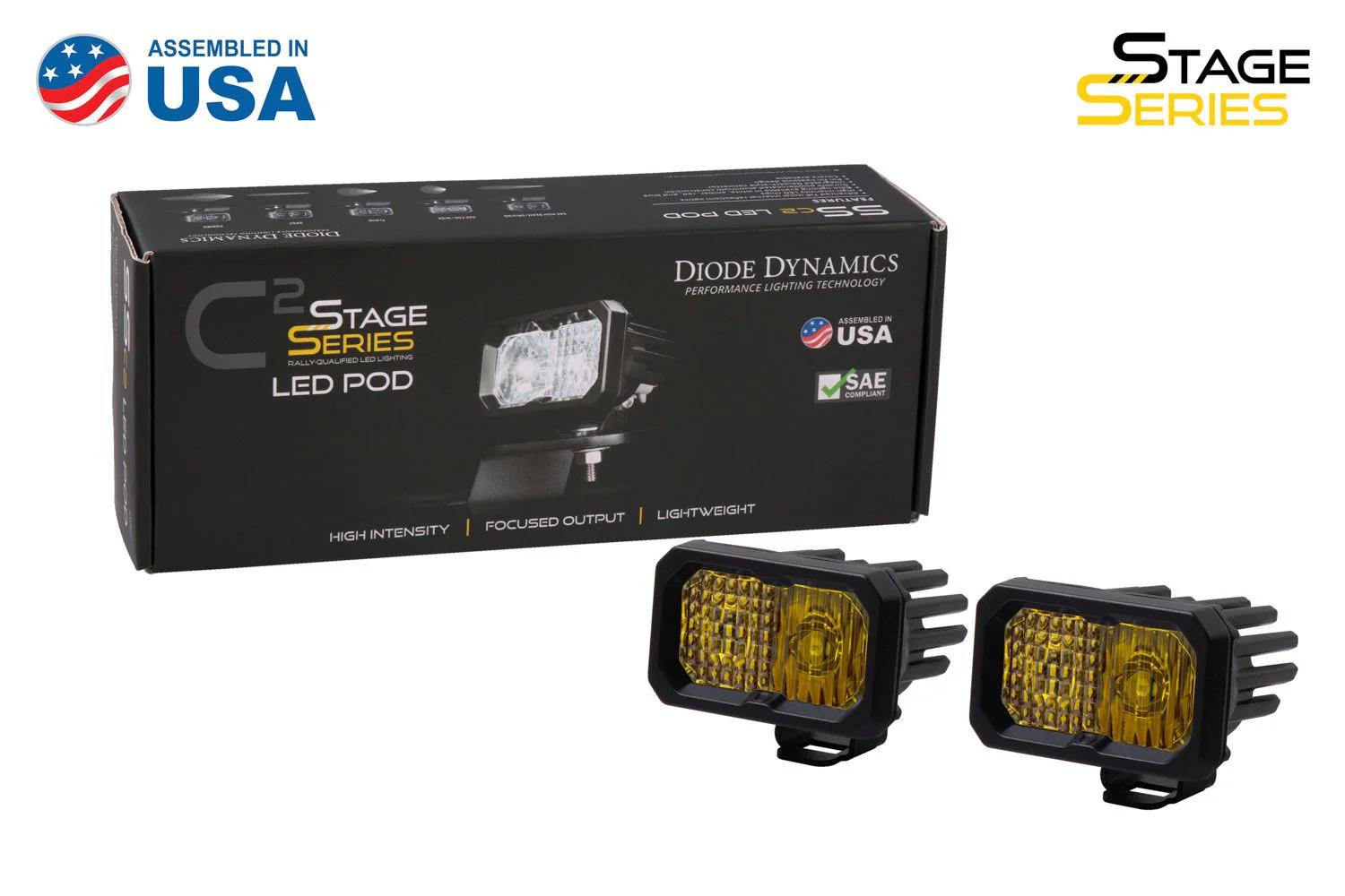 Diode Dynamics SSC2 Pro Pods Yellow - Image 15