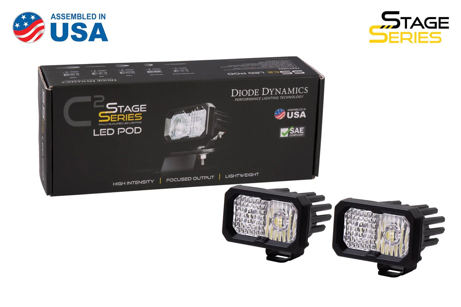 Diode Dynamics SSC2 Pro Pods Yellow - Image 5