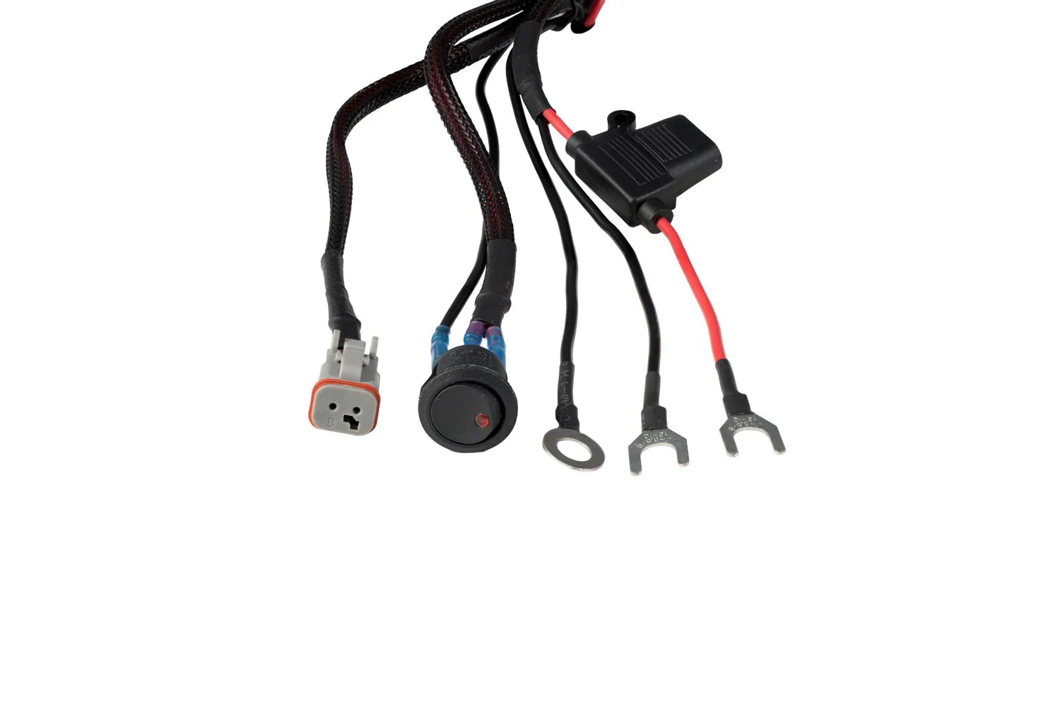 Diode Dynamics Stage Series RGBW Rock Light DT Wiring Harness - Image 2