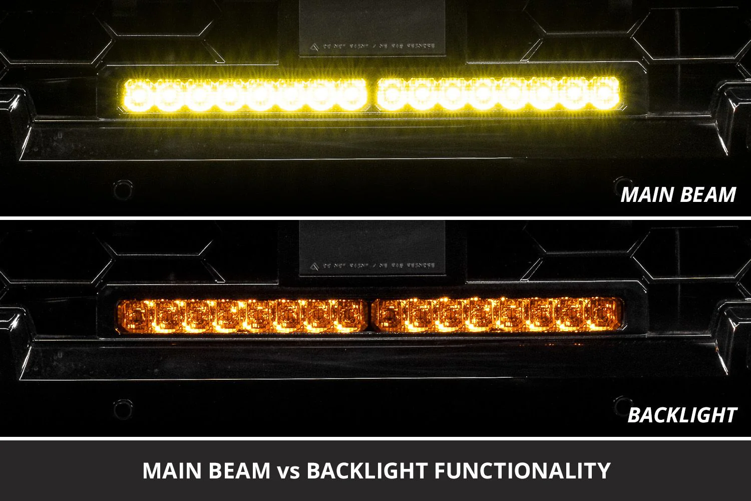 Diode Dynamics TRD Pro Grille Lightbar Kit For 4Runner (2025-Current) - Image 3