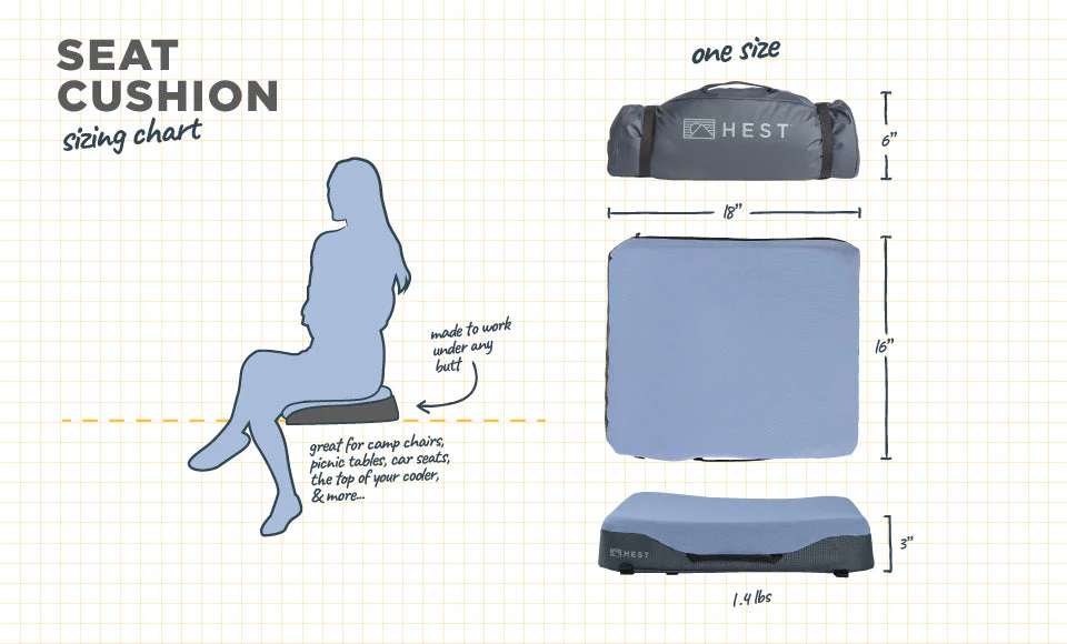 Hest Foamy Seat Cushion - Image 3