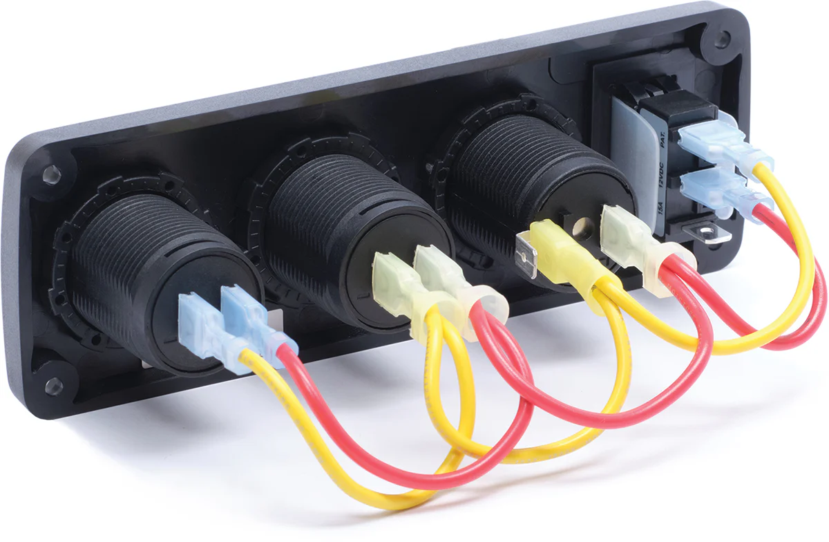 Genesis Offroad Three Socket Accessory Panel - Image 11