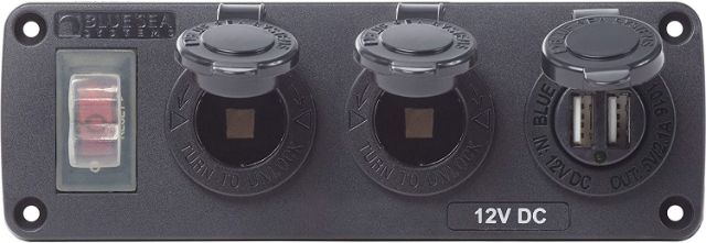 Genesis Offroad Three Socket Accessory Panel - Image 2