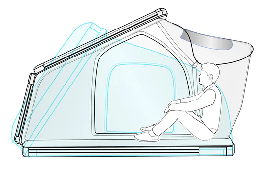 Intrepid Geo 2.5 Rooftop Tent - Image 18