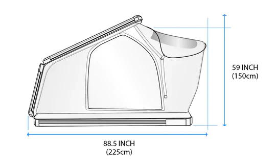 Intrepid Geo 2.5 Rooftop Tent - Image 19