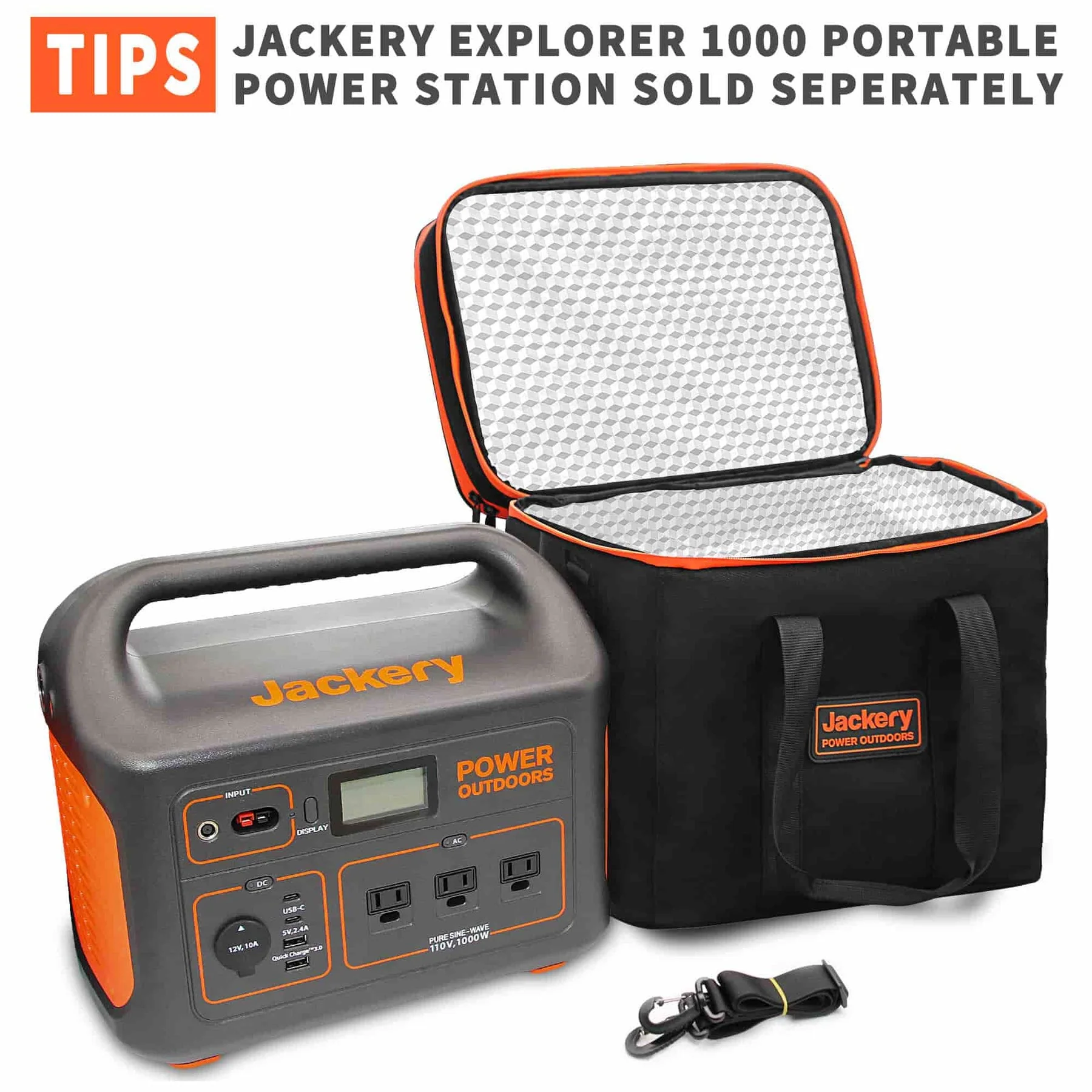 Jackery Carrying Case Bag For Explorer 1000 - Image 4