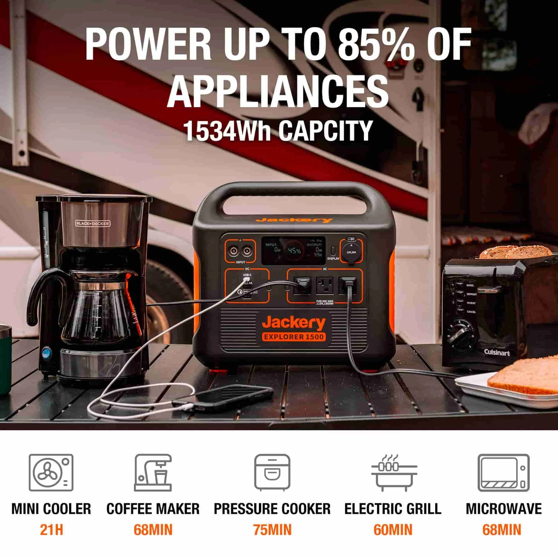 Jackery Explorer 1500 Portable Power Station - Image 3