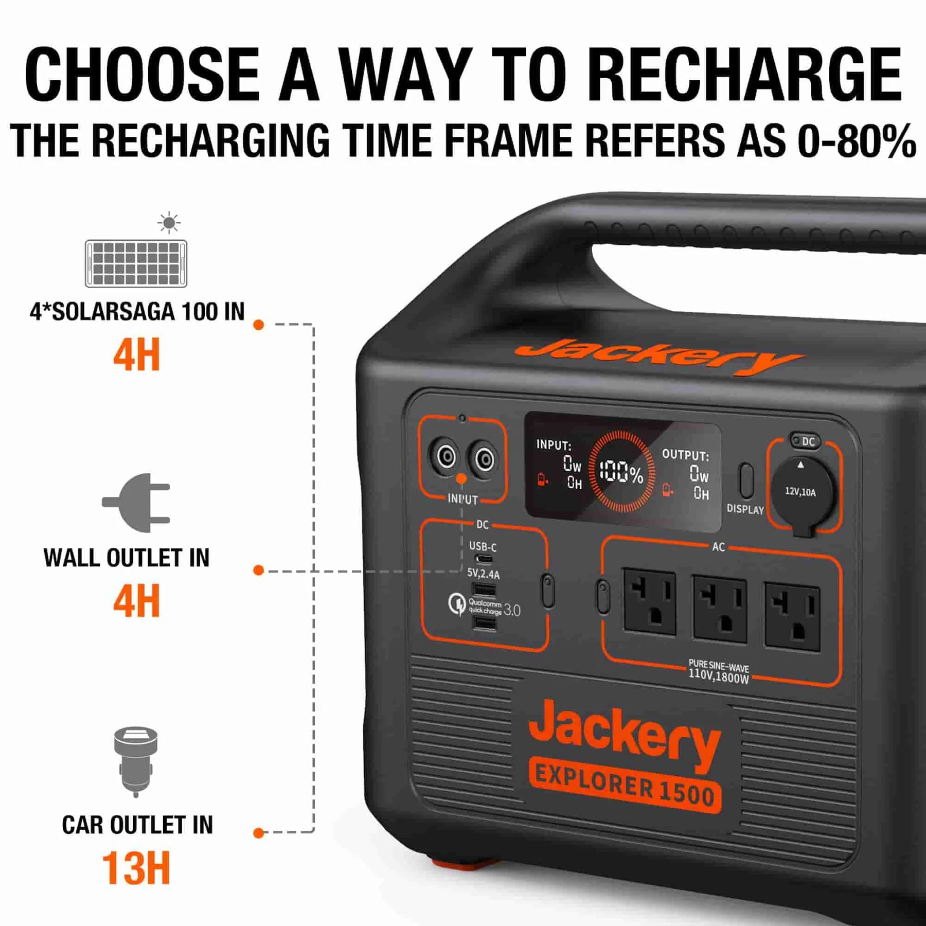 Jackery Explorer 1500 Portable Power Station - Image 4