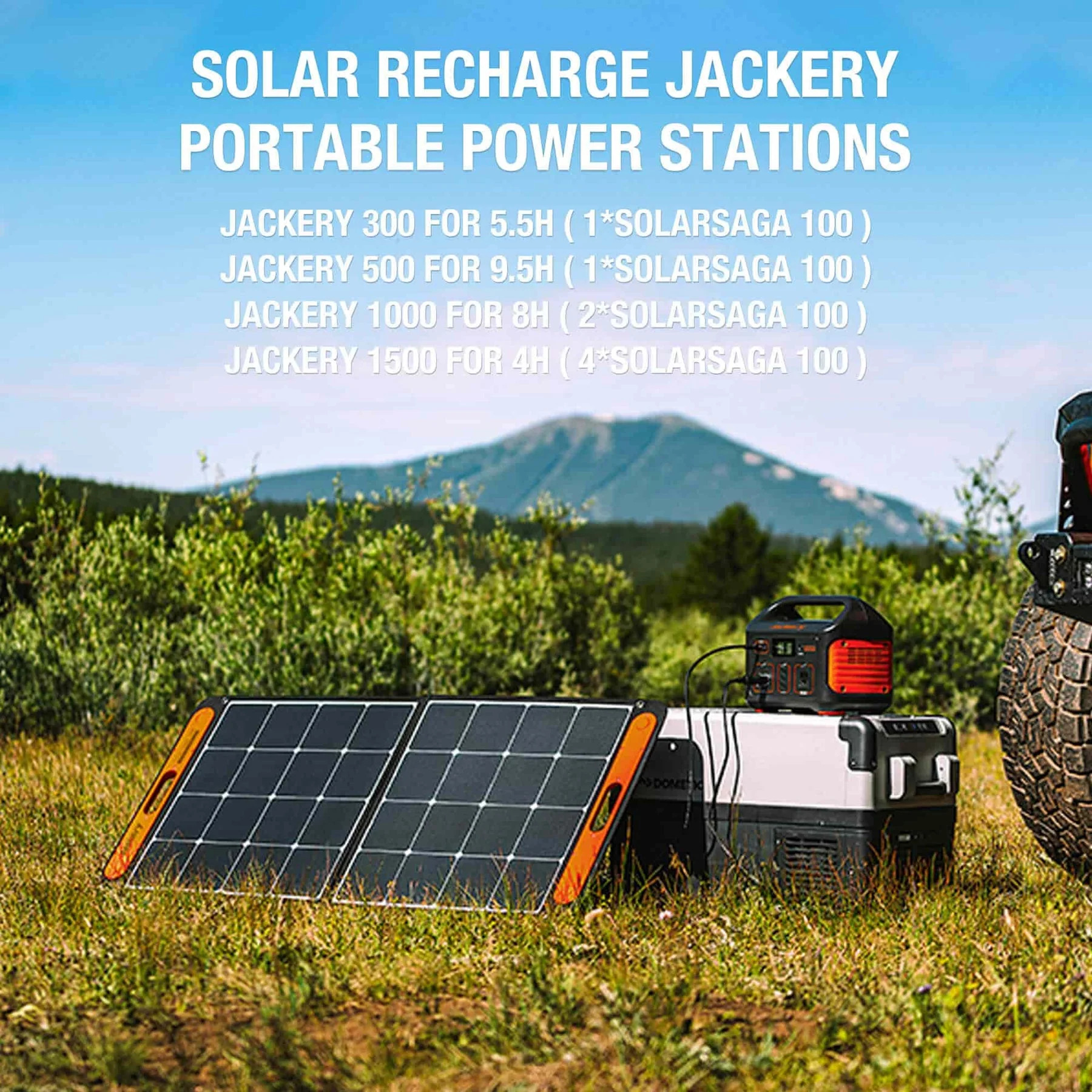 Jackery SolarSaga 100W Solar Panel - Image 3