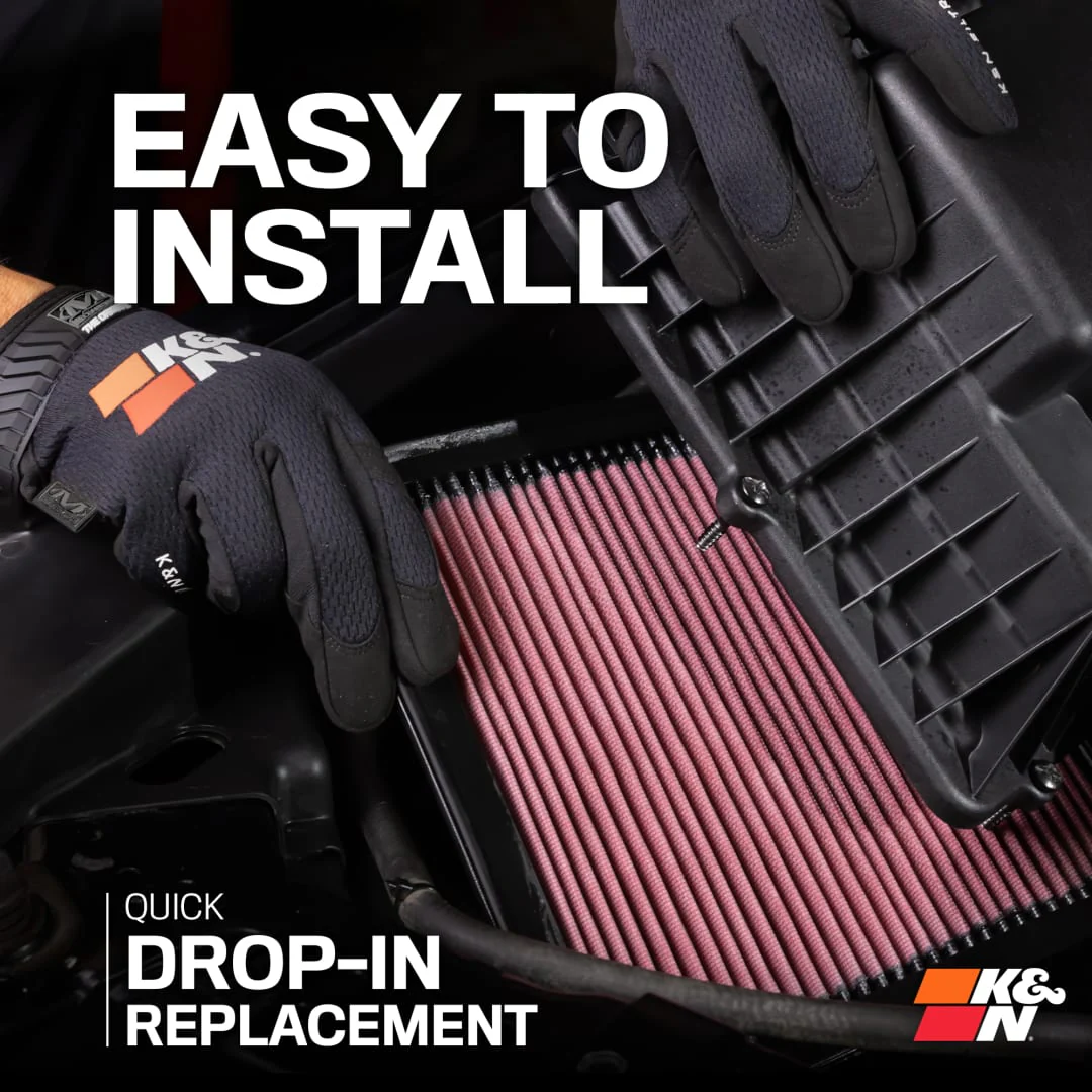 K&N Replacement Air Filter For 4Runner (2010-2024) - Image 8