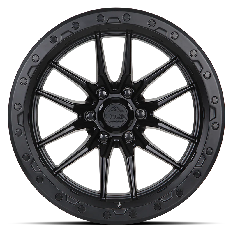 Lock Off-Road Wheels Krawler Matte Black - Image 2