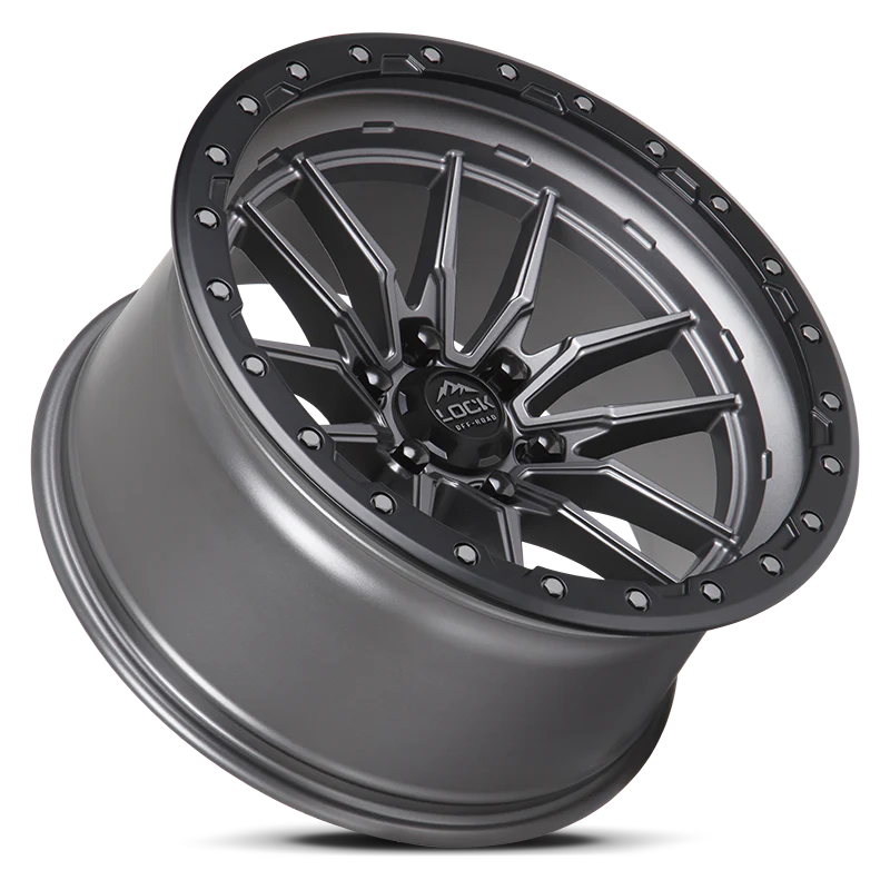 Lock Off-Road Wheels Krawler Matte Grey - Image 3