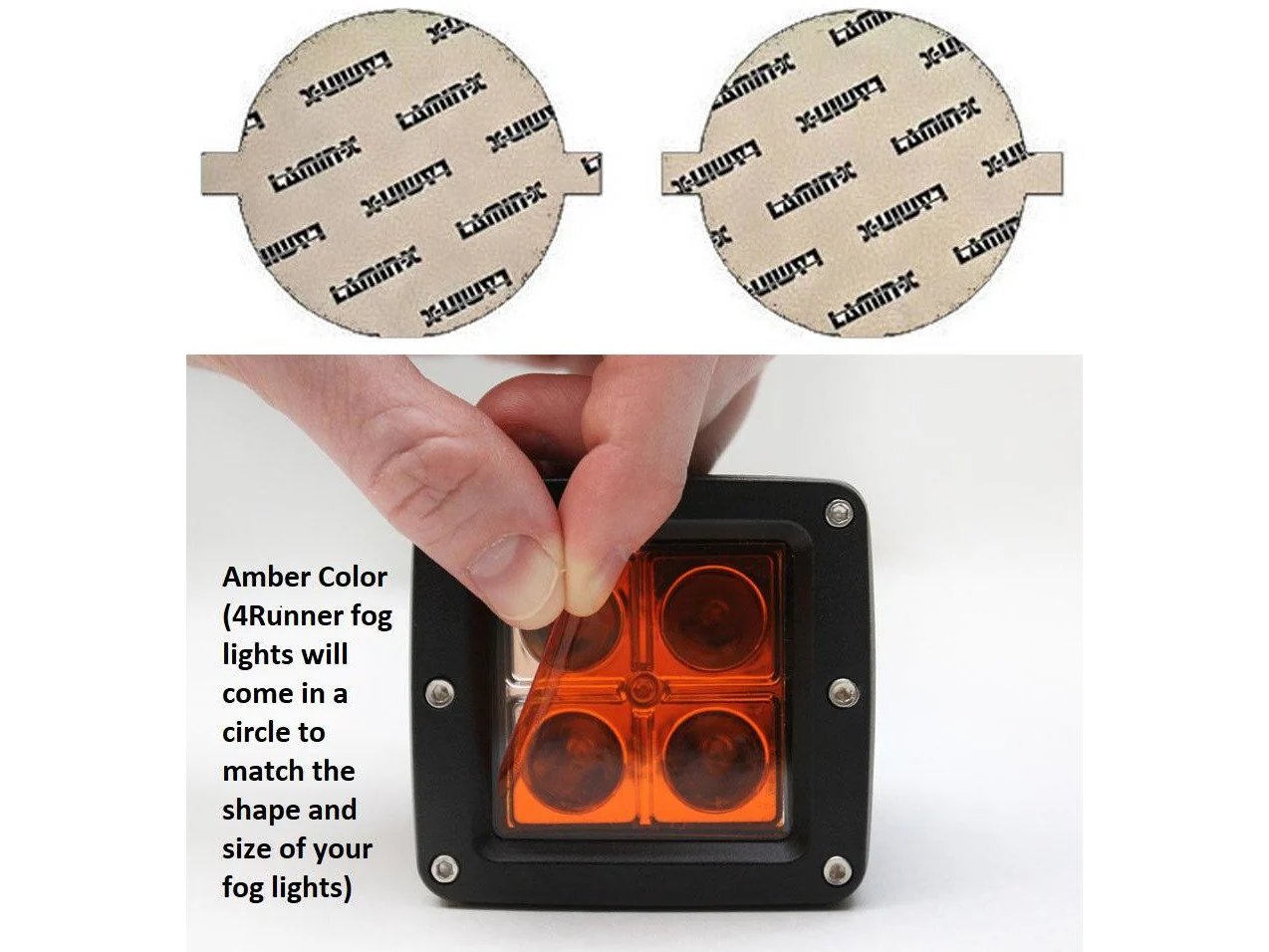 Lamin-X Fog Light Covers For 4Runner (2006-2009) - Image 4