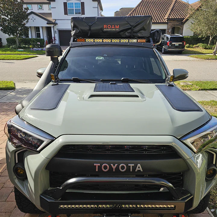 Lensun Scoop 80W Hood Solar Panel For 4Runner (2003-2024) - Image 3
