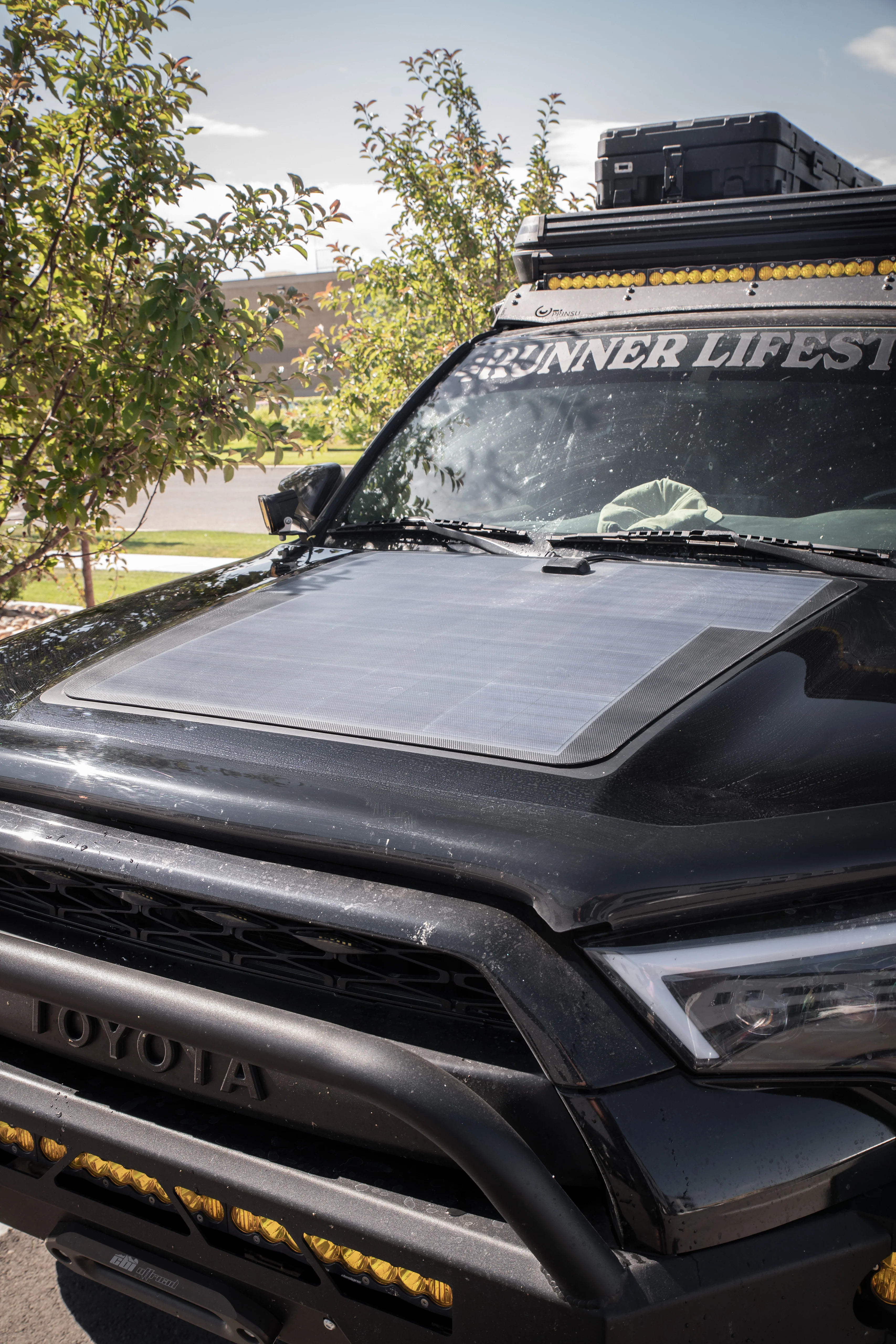 Lensun Solar 100W 12V Car Hood Solar Panel For 4Runner (2003-2024) - Image 7