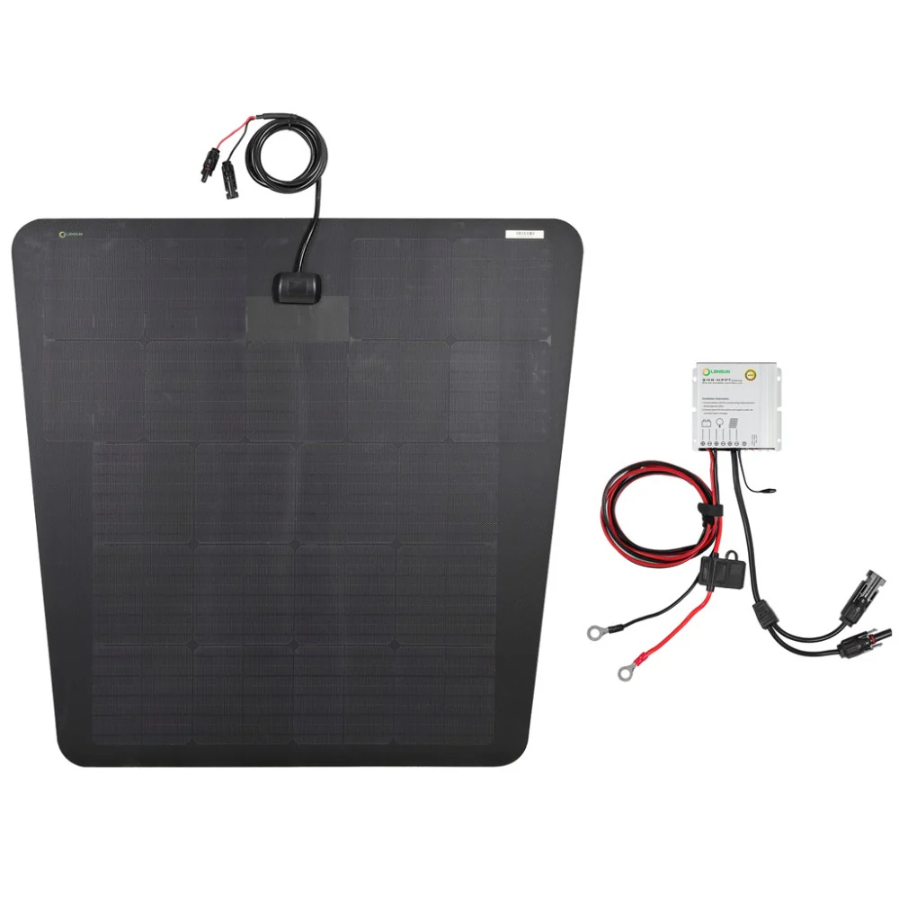 Lensun Solar 100W 12V Car Hood Solar Panel For 4Runner (2003-2024) - Image 8