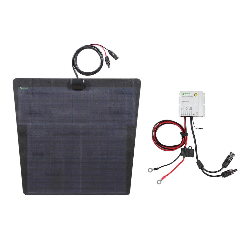 Lensun 45W 12V Car Hood Solar Panel For 4Runner (1989-1995) - Image 3