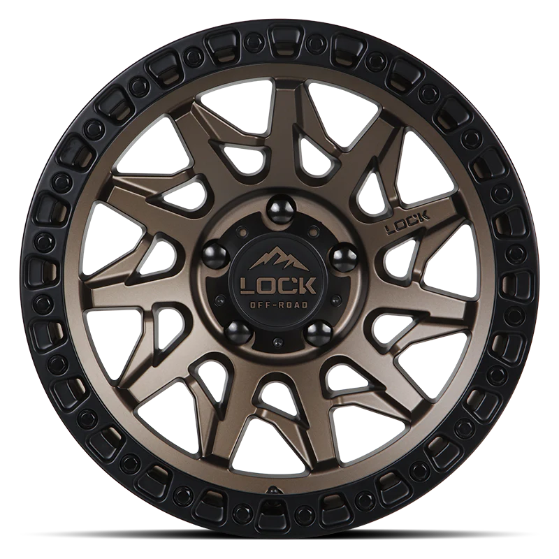 Lock Off-Road Wheels Lunatic Matte Bronze - Image 2