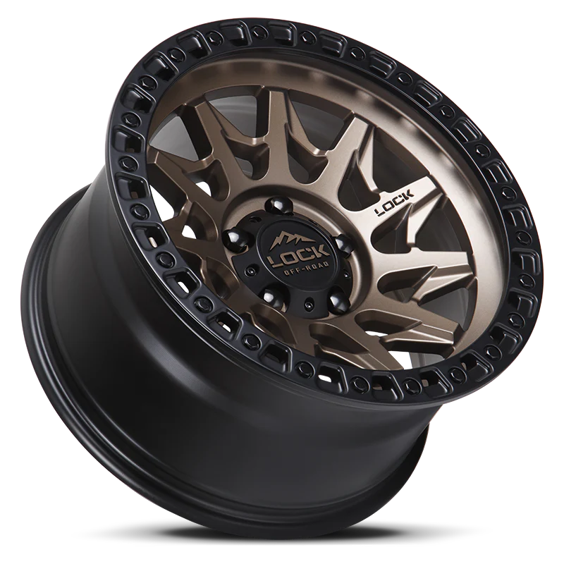 Lock Off-Road Wheels Lunatic Matte Bronze - Image 3