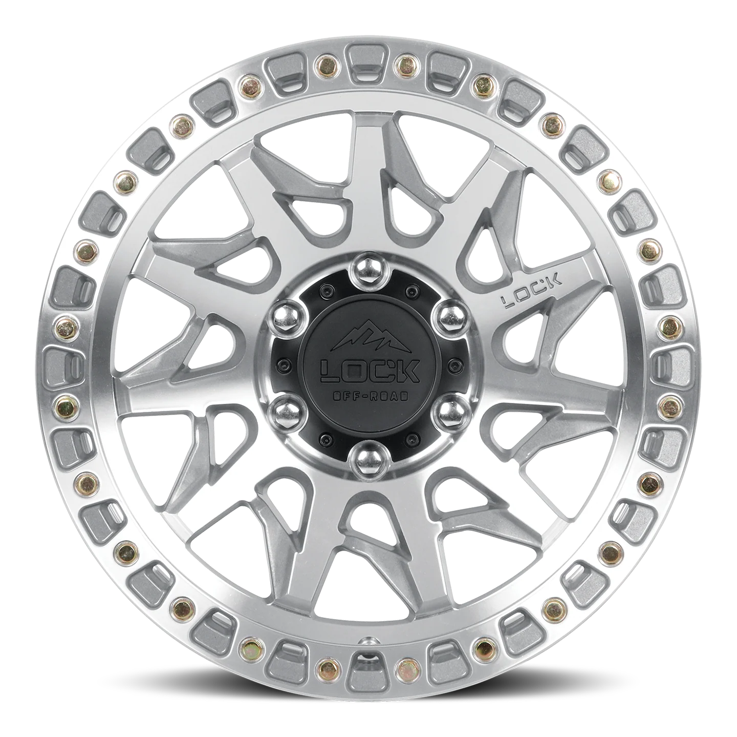 Lock Off-Road Wheels Lunatic Machine Face Polish - Image 2