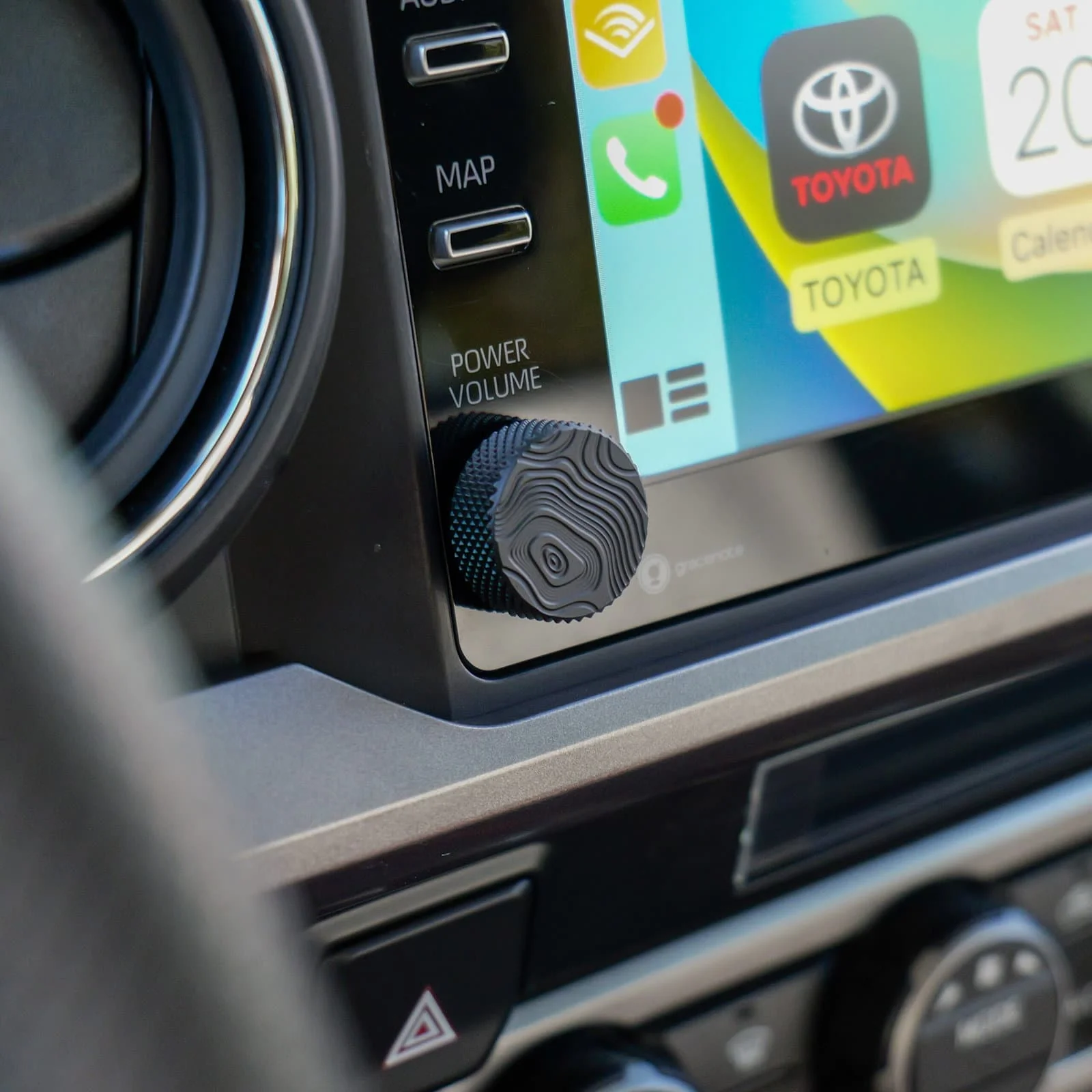 Mace MFG Topo Volume Knob For 4Runner (2025-Current) - Image 4