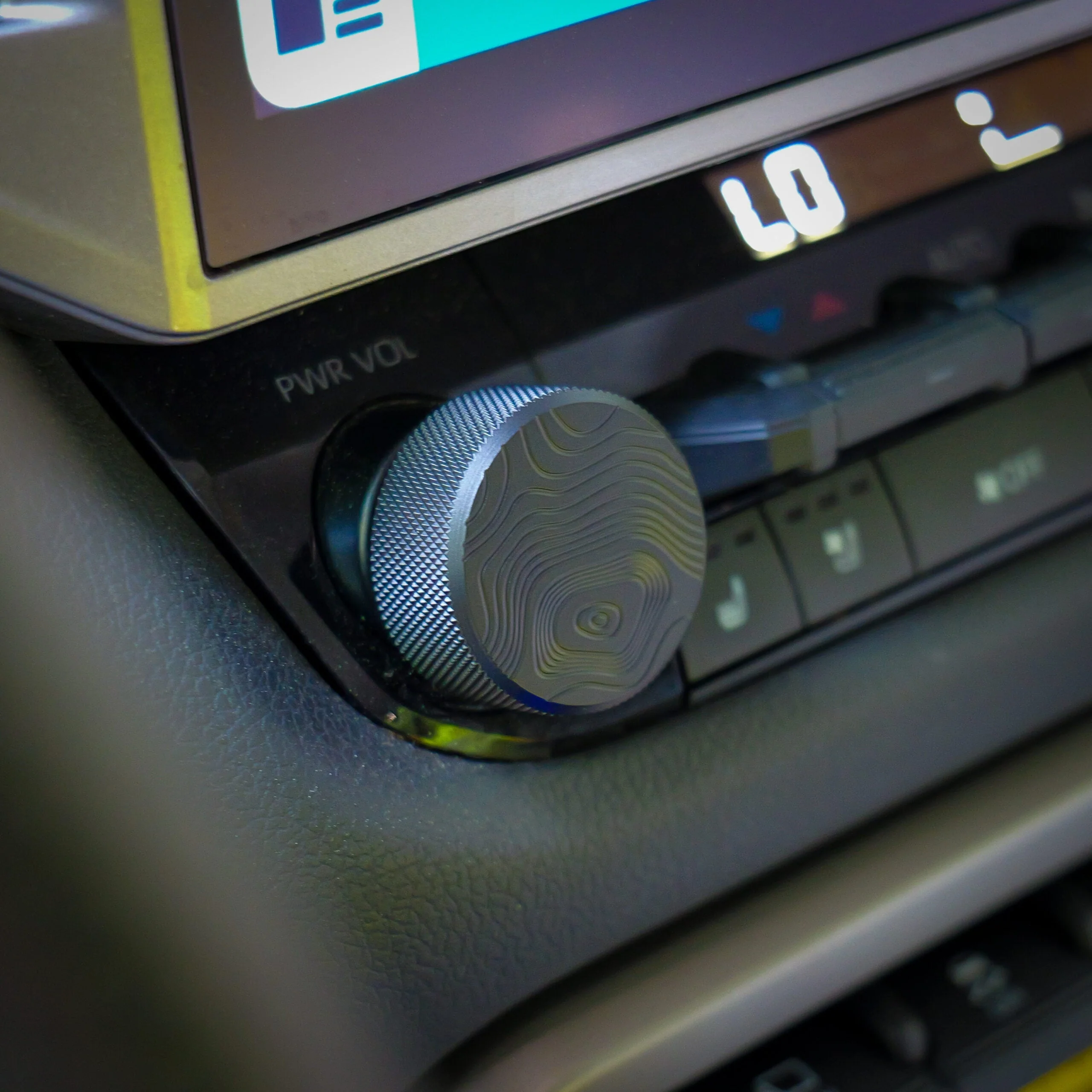 Mace MFG Topo Volume Knob For 4Runner (2025-Current) - Image 6