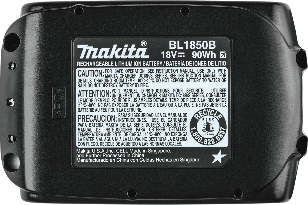 Makita 18V Lithium-Ion 5.0Ah Battery - Image 4
