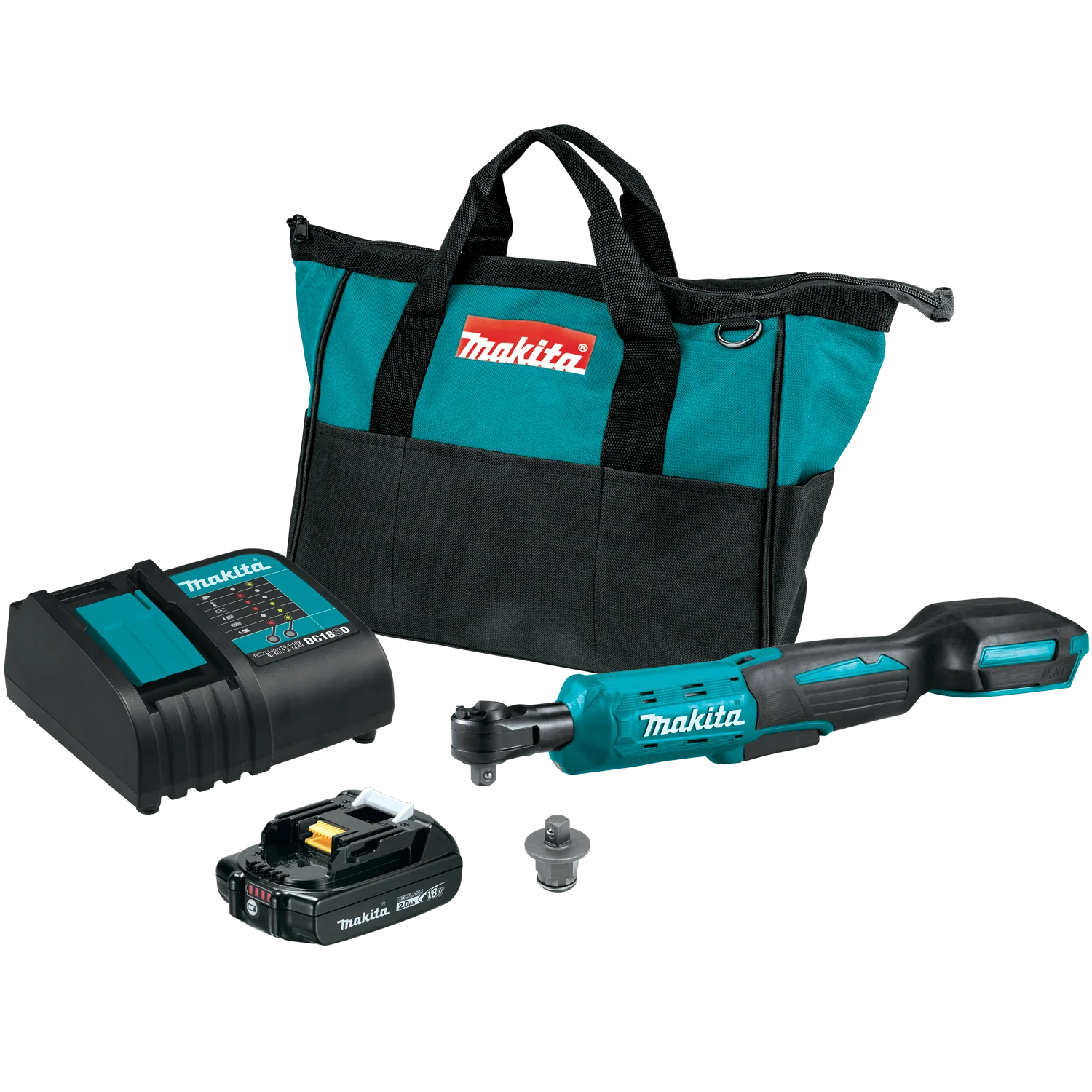 Makita Outdoor Adventure 18V Drive Ratchet Kit (2.0Ah) - Image 3