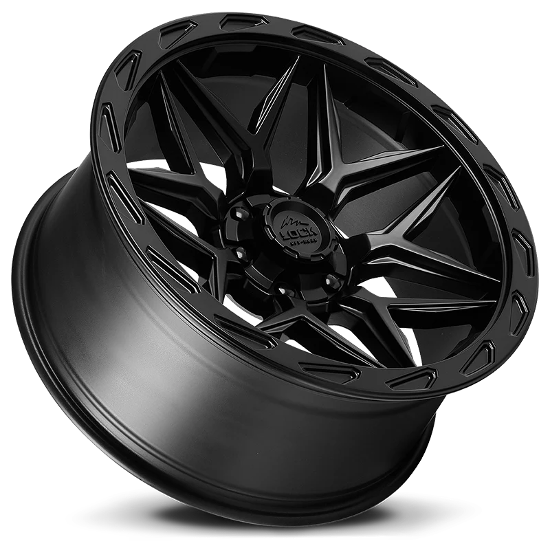 Lock Off-Road Wheels Matrix Matte Black - Image 3
