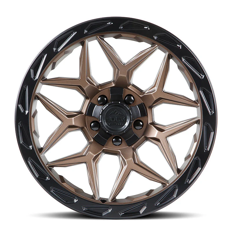 Lock Off-Road Wheels Matrix Matte Bronze - Image 2