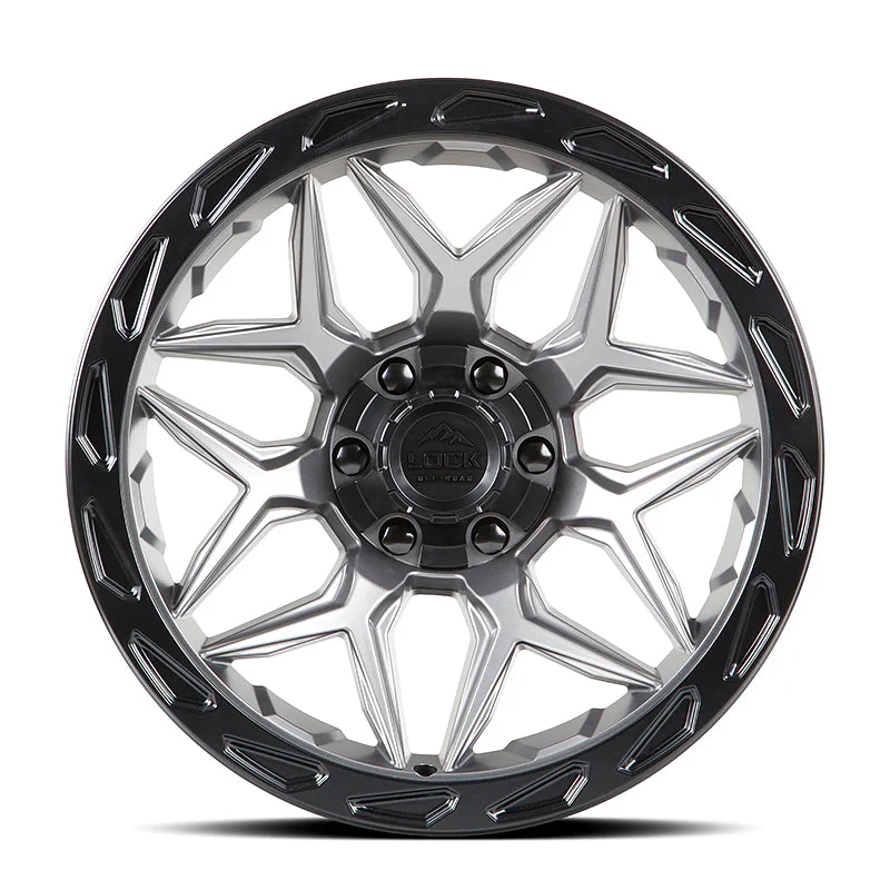 Lock Off-Road Wheels Matrix Matte Grey - Image 2