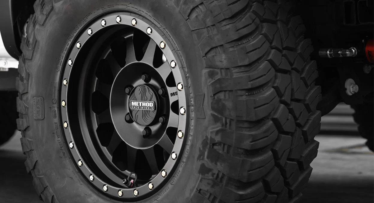 Method Race Wheels Center Cap - Topo Snap-In Black - Image 4