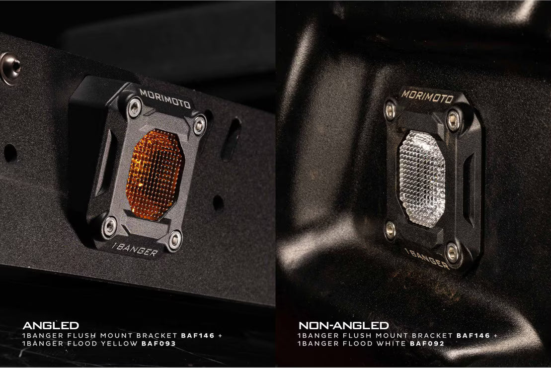 Morimoto 1Banger Pod Lights: Flush Mounting Kit - Image 7