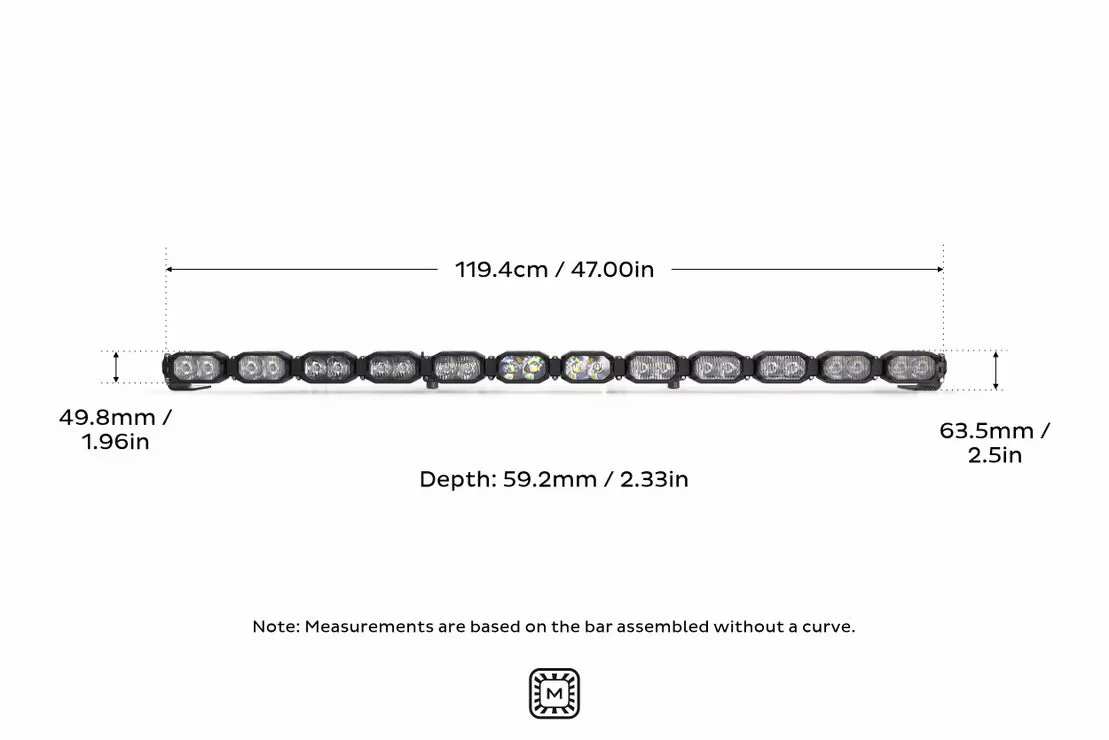 Morimoto 2Banger Bar: 12 Pod / 47 " - Image 7
