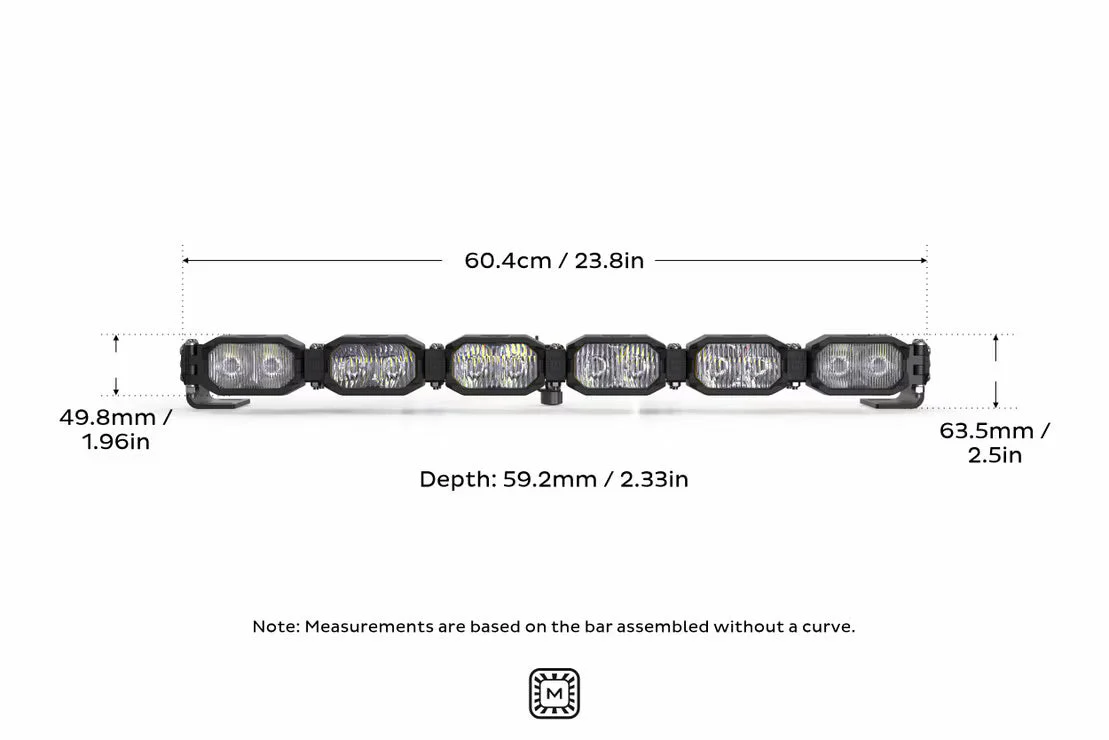 Morimoto 2Banger Bar: 6 Pod / 24" - Image 8