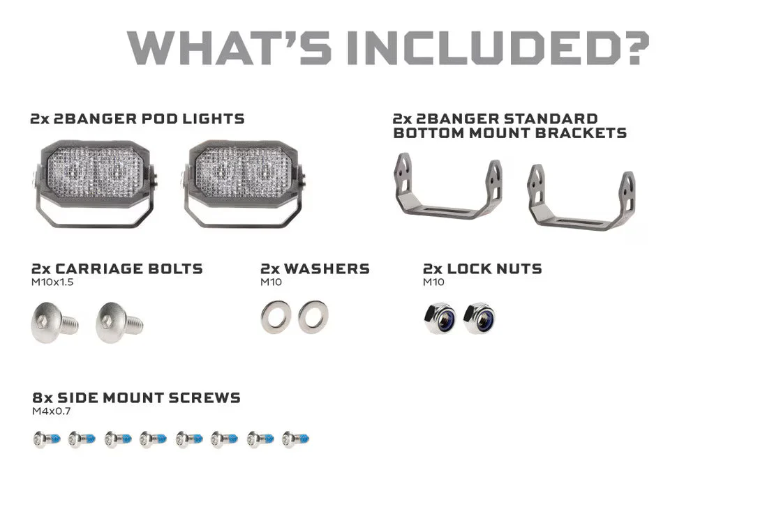 Morimoto 2Banger LED Pods: NCS Spot Beam - Image 4