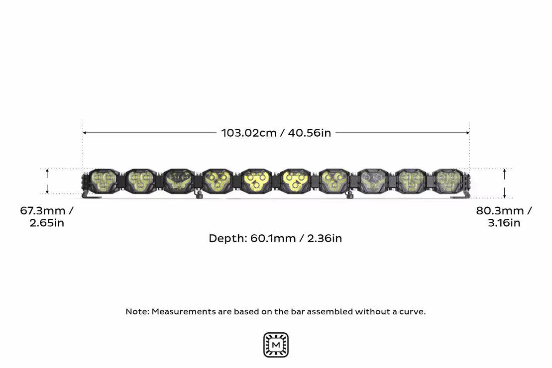 Morimoto 4Banger Bar: 10 Pod / 40.5 " - Image 8