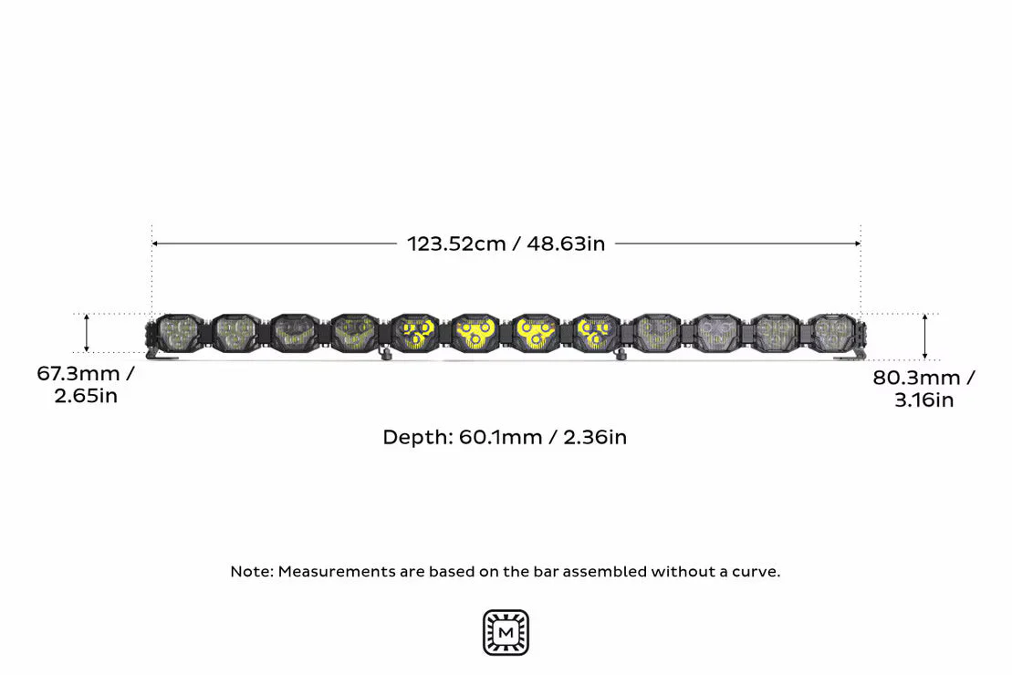 Morimoto 4Banger Bar: 12 Pod / 48.5 " - Image 8