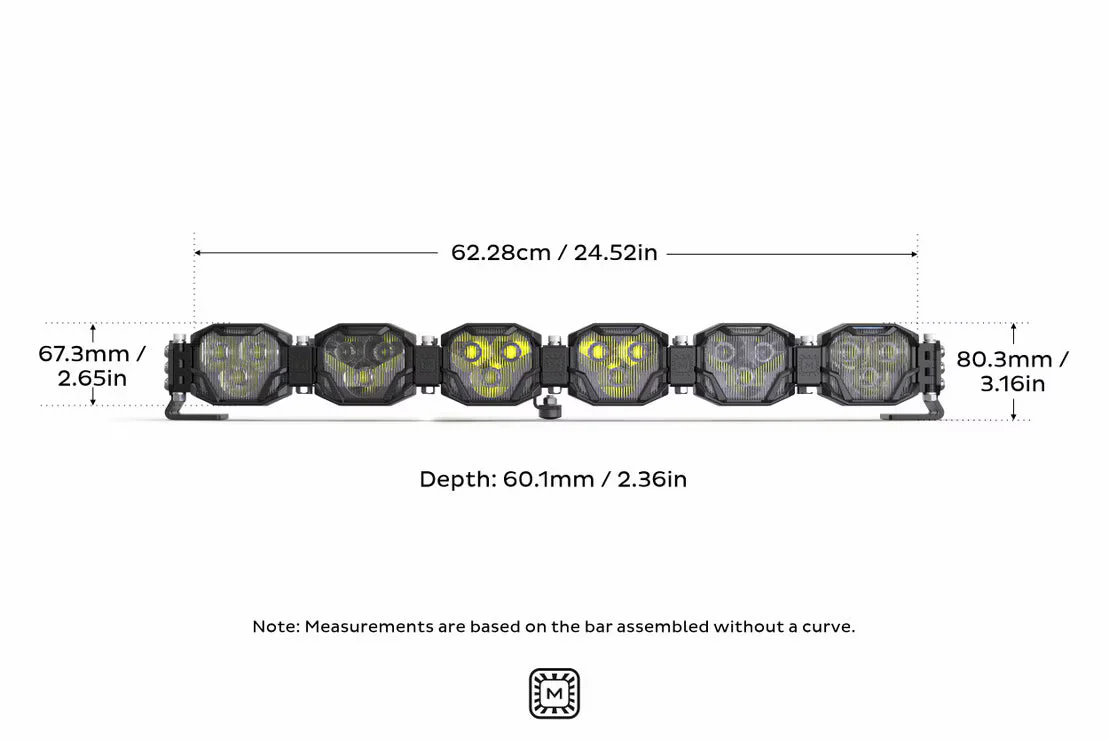 Morimoto 4Banger Bar: 6 Pod / 24.5" - Image 7