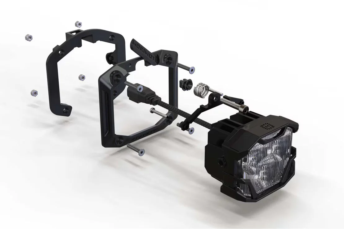 Morimoto 4Banger Pod Lights: Flush Mounting Kit - Image 4