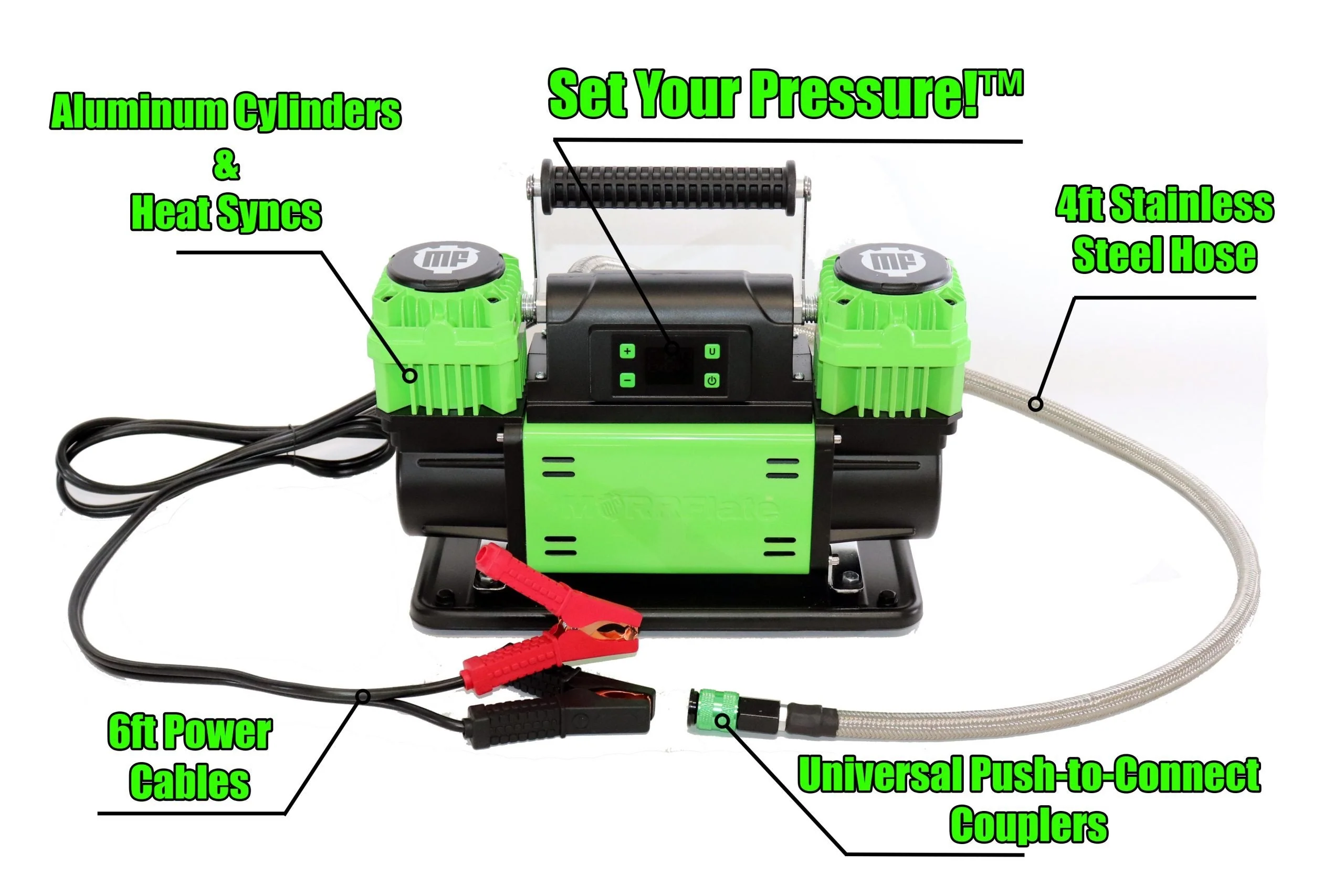 MORRFlate TenSix PSI Pro 12V Portable Compressor - Image 2