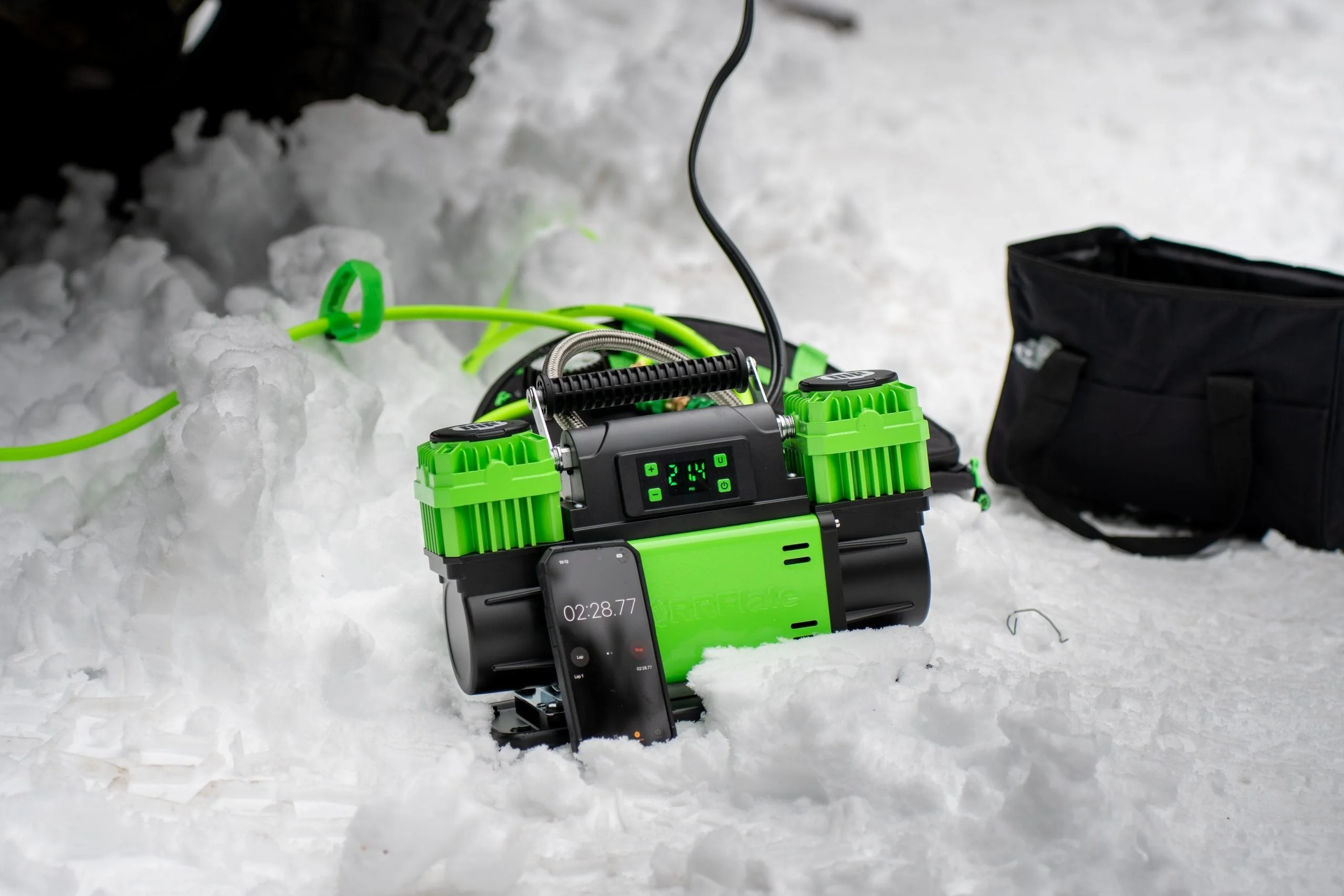 MORRFlate TenSix PSI Pro 12V Portable Compressor - Image 5