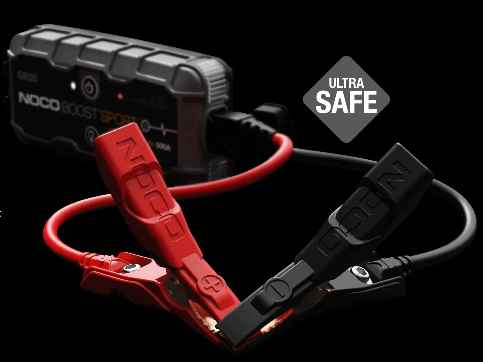 Noco GB20 500A 12V Boost Sport UltraSafe Jump Starter - Image 4