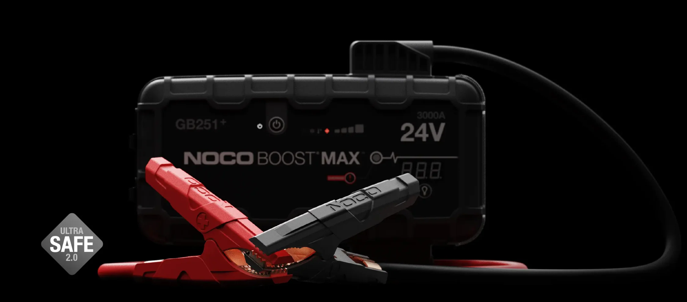Noco GB251+ 3000A 24V Boost MAX UltraSafe Jump Starter - Image 5