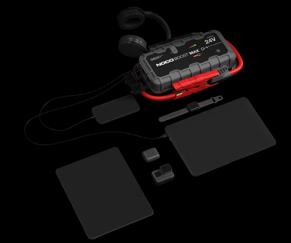 Noco GB251+ 3000A 24V Boost MAX UltraSafe Jump Starter - Image 7